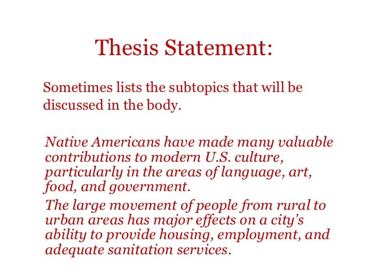 Thesis statement generator image